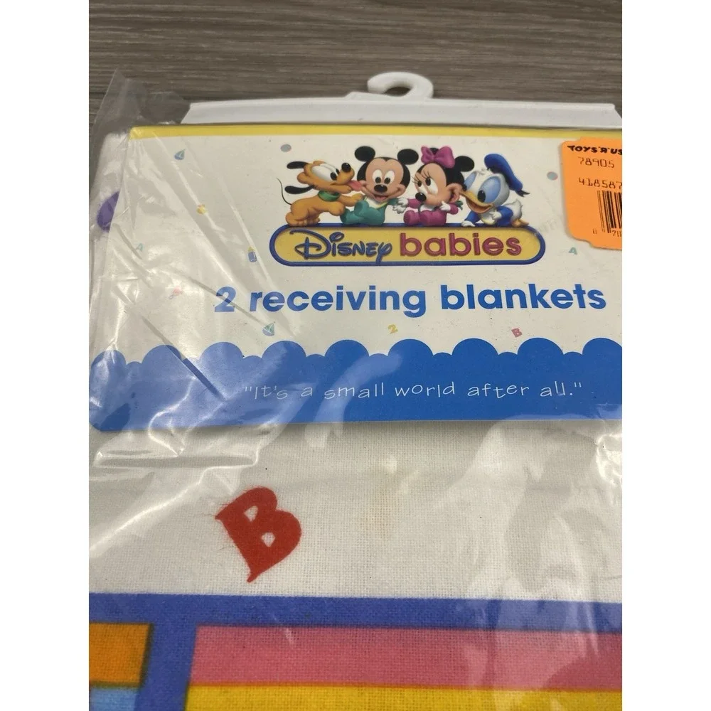 Disney Babies 2 Receiving‎ Blankets Pack 